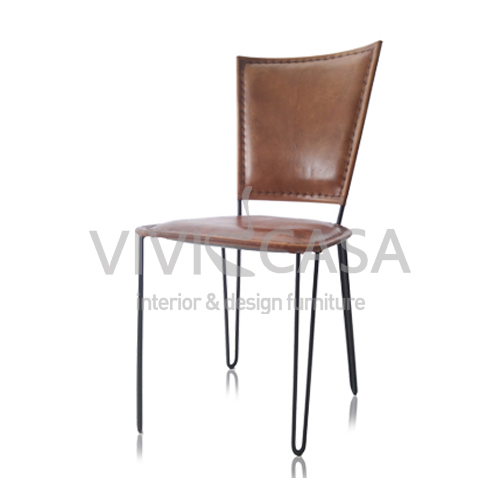 French Leather Chair(프렌치 레더 체어)